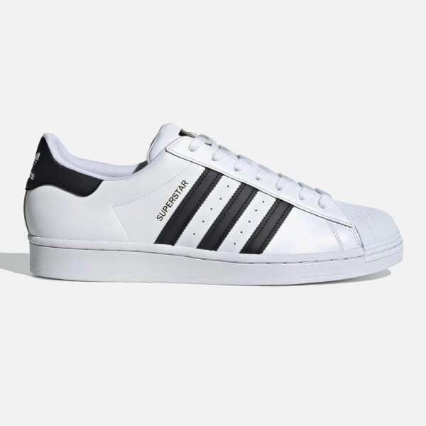 adidas superstar white black