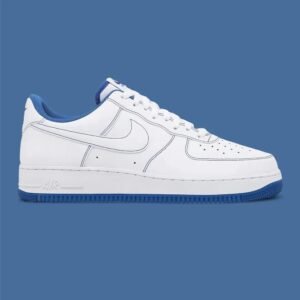 nike air force 1 low contrast stitch red