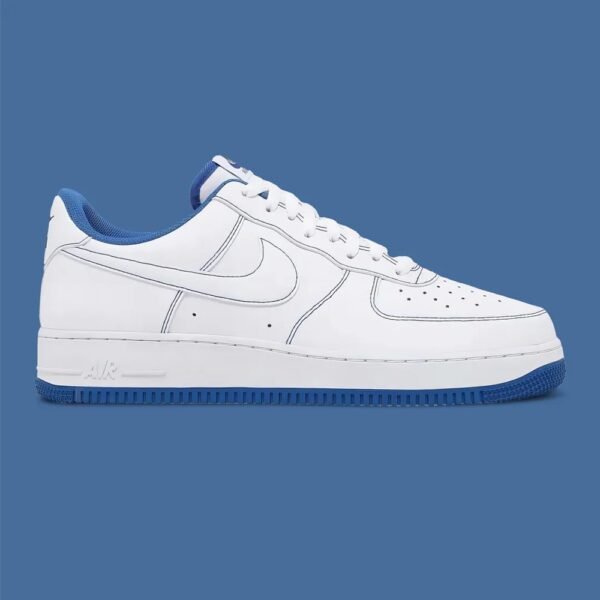 nike air force 1 low contrast stitch red